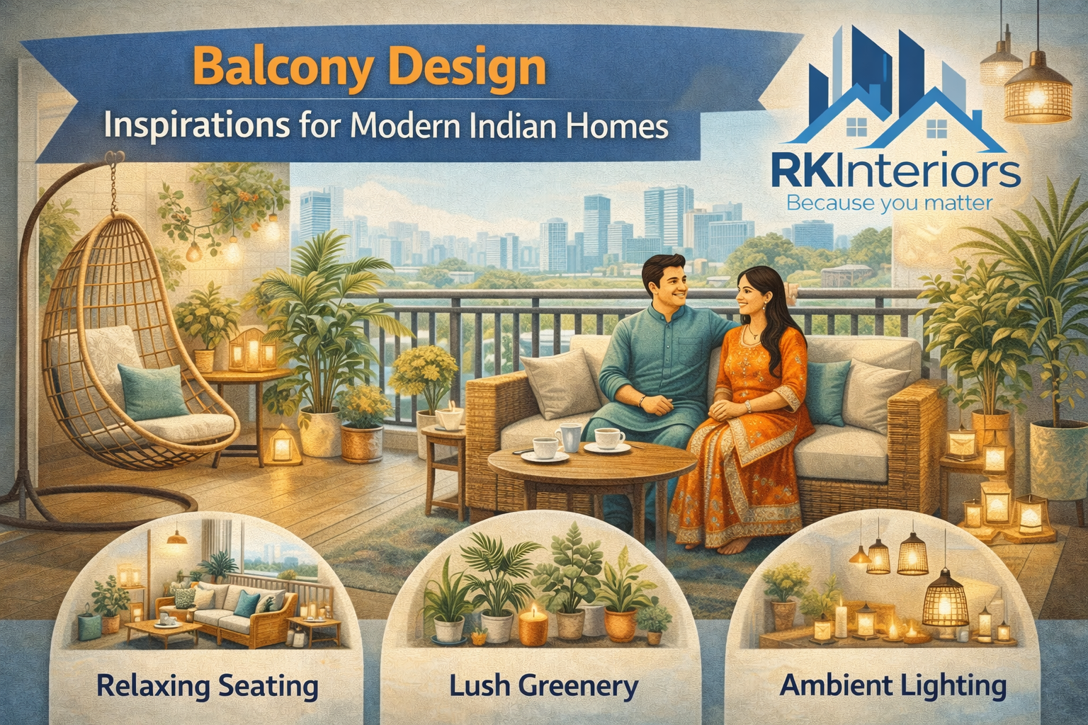 Balcony Design Inspirations for Modern Indian Homes