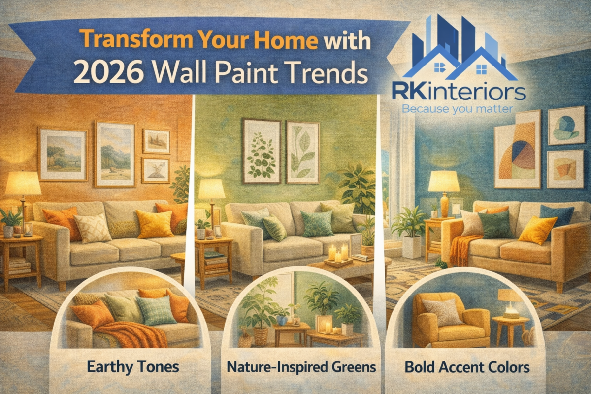 Transform Your Home with 2026 Wall Paint Trends RK Interiors Goa