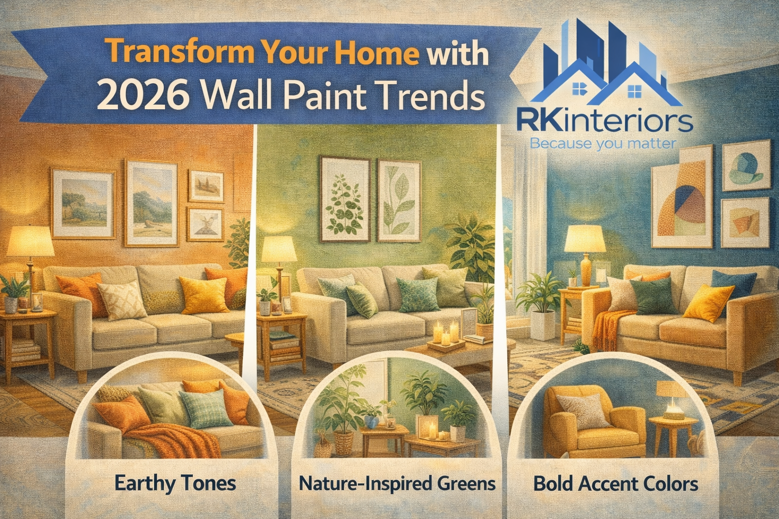 Transform Your Home with 2026 Wall Paint Trends RK Interiors Goa