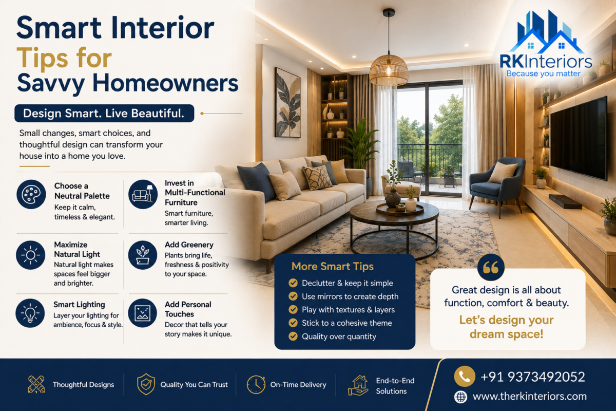 Smart Interior Tips for Savvy Homeowners