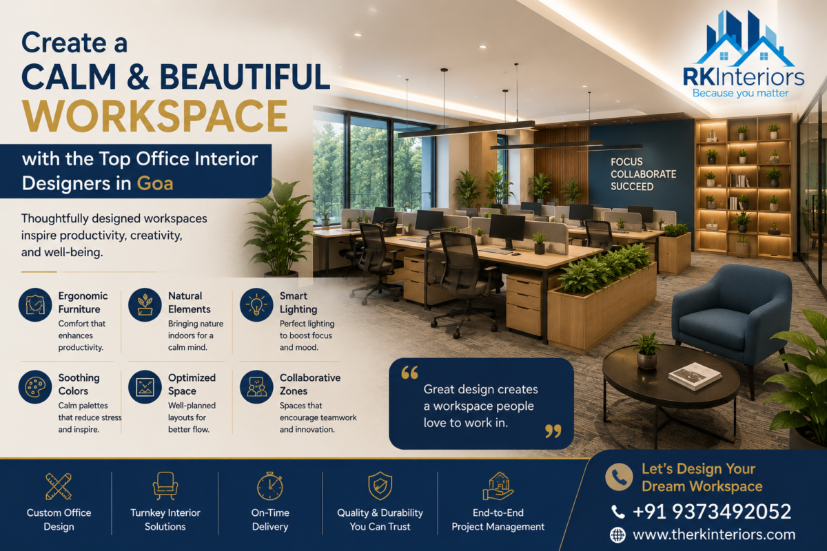 top Office Interior Designers in Goa
